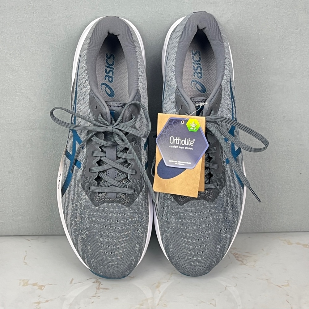 NEW Asics Men's Dynablast 2 Running Shoes Metropolis/Deep Sea Teal Colorway 11 - Picture 10 of 11